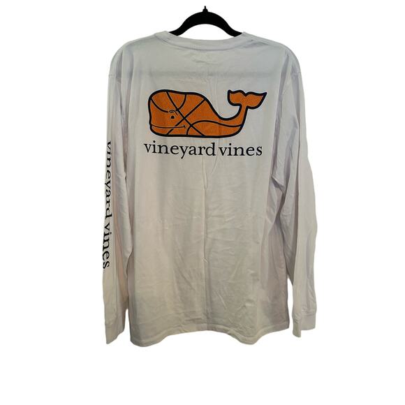 Vineyard Vines Other - Vineyard Vines white Basketball whale long sleeve t-shirt, Size L